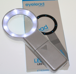 Eyelead LED kruhová lupa 5x (8 x LED; Size M)